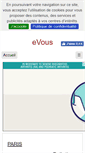 Mobile Screenshot of evous.fr